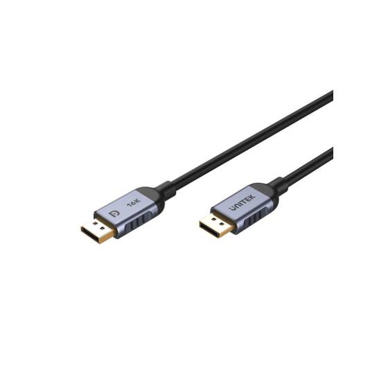 Kabel DisplayPort 2.1 8K@120Hz 2m Unitek C1626GY01-2M