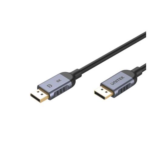 Kabel DisplayPort 1.4 M/M 8K@60Hz HDR DSC 1,5m Unitek C1628GY01-1.5M