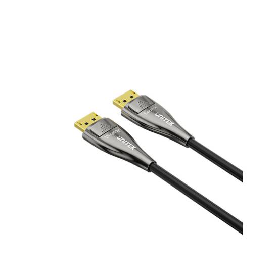 Kabel optyczny DisplayPort 2.1 M/M AOC 8K 10m Unitek C1631ABK01-30M