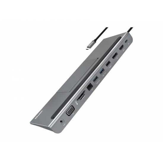 Hub USB-C -> replikator portów 11w1 Unitek D1022A
