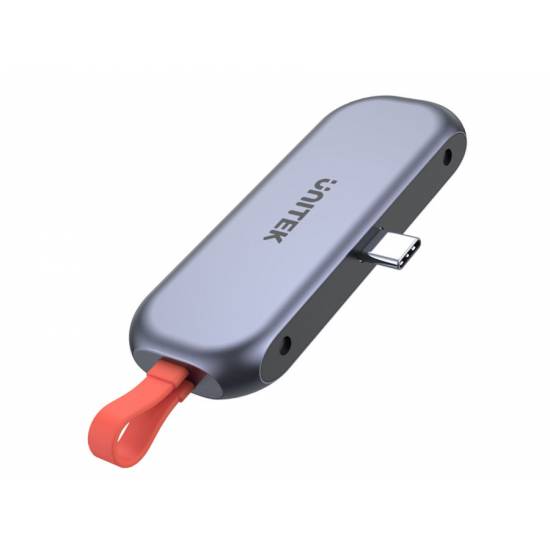 Hub USB-C -> USB 3.1 10Gbps plus PD 100W HDMI 4K audio Unitek D1070A