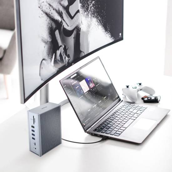 Stacja dokująca multiport 15w1 USB Typ-C Unitek D1086A