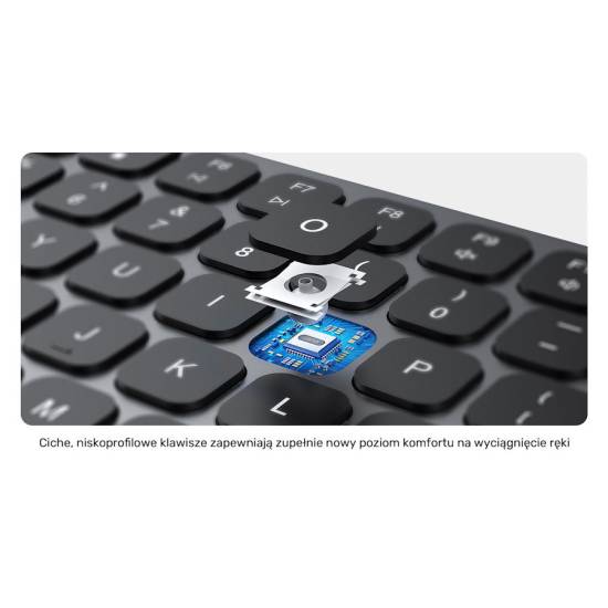 Klawiatura USB-C multiport 9w1 HDMI 4K czytnik kart SD audio PD 100W Unitek D1092A