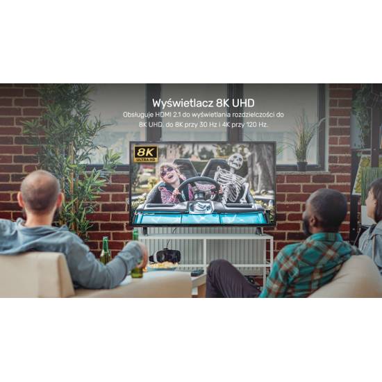Hub USB-C -> USB 3.0 HDMI 8K USB-C PD 100W Unitek D1102A