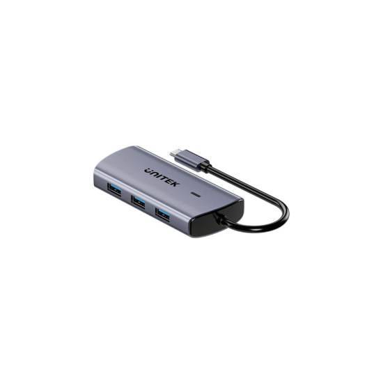 Hub USB-C -> USB 3.1 x3 Gigabit PD 100W HDMI Unitek D1113CGY01