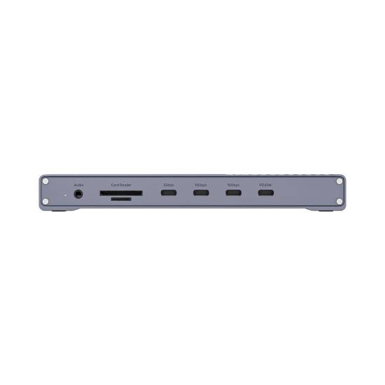 Stacja dokująca USB 4 HDMI x2 RJ45 2,5Gbps PD 85W 40Gbps 8K Unitek D1117AGY01-EU