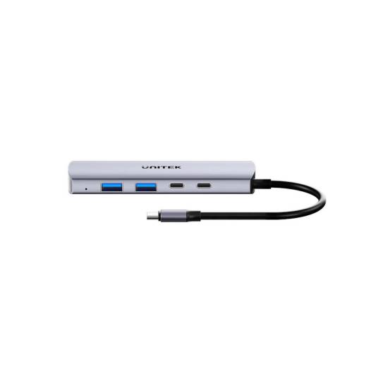 Hub USB-C -> USB 3.2 x2 USB-C x2 Unitek H1112DGY01