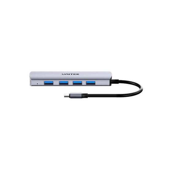 Hub USB-C -> USB 3.2 x4 Unitek H1112EGY01