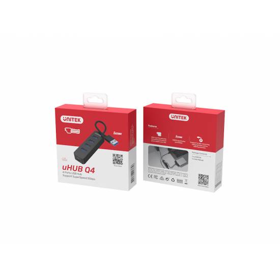 Hub USB 3.1 x4 10W Unitek H1117A aktywny