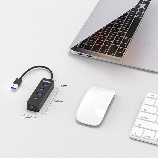 Hub USB 3.1 x4 10W Unitek H1117A aktywny