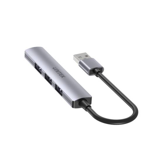 Hub USB 3.0 x1 + USB 2.0 x3 Unitek H1208A