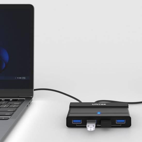 Przełącznik PC x2 -> USB 3.0 x4 5Gbps Unitek H1310A