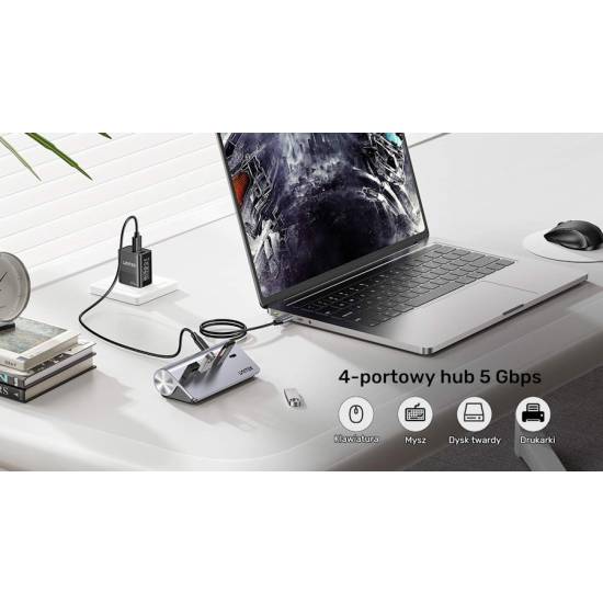 Hub USB-C -> USB 3.1 x2 USB-C x2 Unitek H1337AGY01