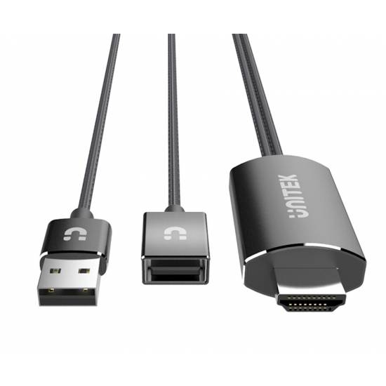 Kabel USB -> HDMI telefon - TV 1m Unitek M1104A