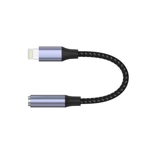 Adapter Lightning męskie na mini jack 3,5 mm żeńskie Unitek M1208A