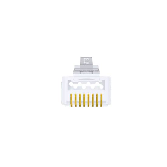 Wtyk modularny RJ45 8p8c przelotowy kat.7 50szt ekranowany Unitek OT1093ATP01