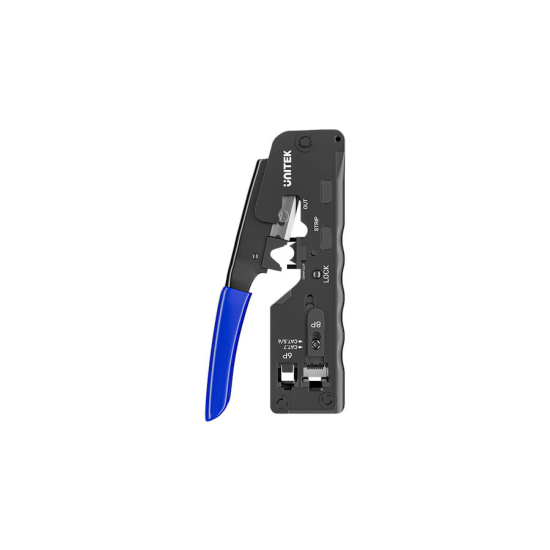 Zaciskarka RJ45 RJ12 RJ11 wtyki przelotowe Unitek OT139ABL01