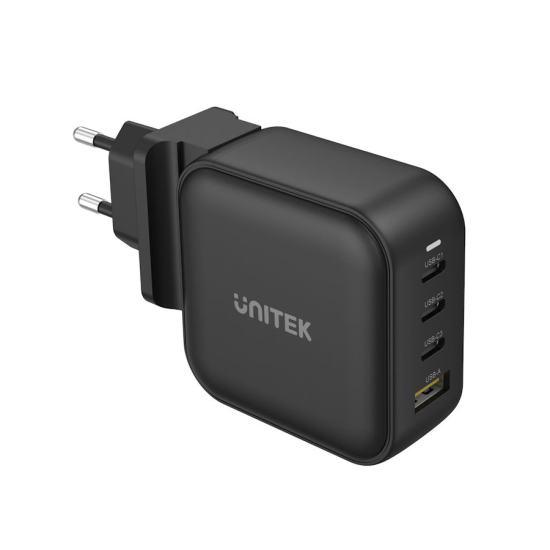 Ładowarka sieciowa GaN USB-A USB-C x3 PD 100W Unitek P1112ABK