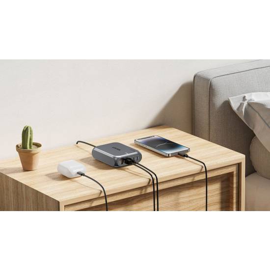 Ładowarka sieciowa GaN USB-A x2 USB-C x3 188W Unitek P1234AGY01-EU