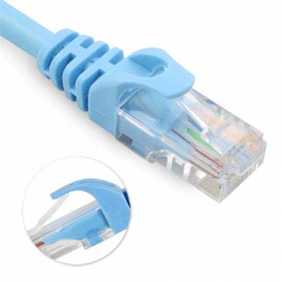 Patch cord UTP kat. 6 5,0m Unitek Y-C812ABL niebieski
