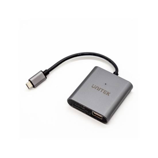 Czytnik kart SD/microSD 5Gbps + hub USB 2.0 Unitek R1008A