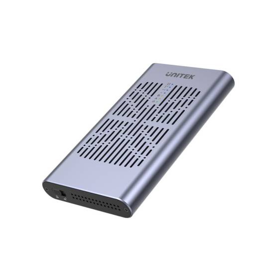 Obudowa SSD 2x M.2 PCIe/NVMe 20 Gbps Unitek S1206A klonowanie
