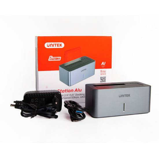 Stacja dokująca USB 3.1 UASP i TRIM Unitek S1304A