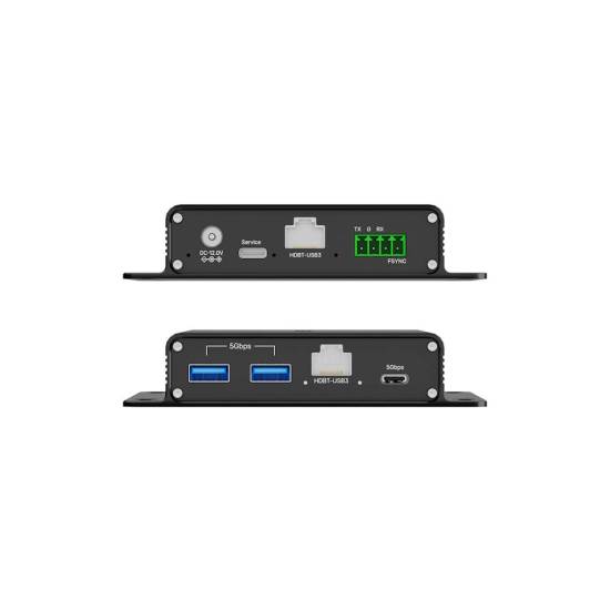 Kabel USB 3.0 5Gbit przedłużacz UTP 100m Unitek U1337BBK01-EU