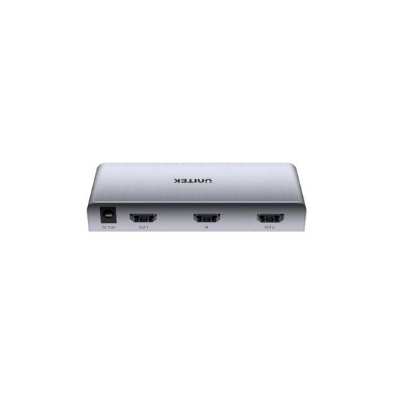 Rozdzielacz HDMI x2 4K Unitek V1130A01-EU