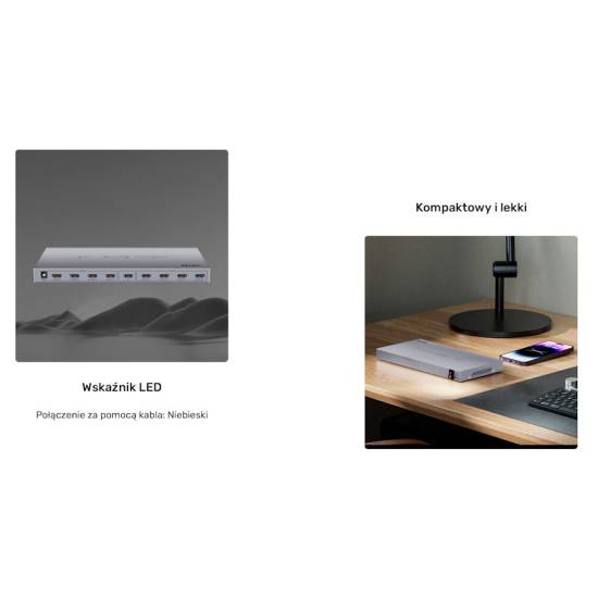 Rozdzielacz HDMI x8 4K Unitek V1132A01-EU