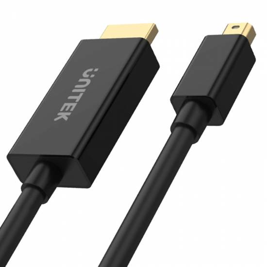 Kabel mini DisplayPort -> HDMI 2,0m 4K 30Hz Unitek V1152A