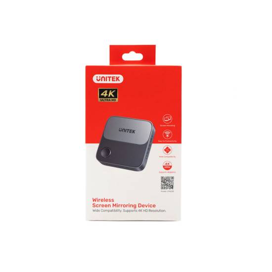 Bezprzewodowy transmiter HDMI 4K 60Hz zasięg do 8m Unitek V1162B01