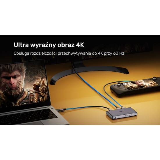 Karta przechwytująca video HDMI x2 4K@60Hz Unitek V1177AGY01