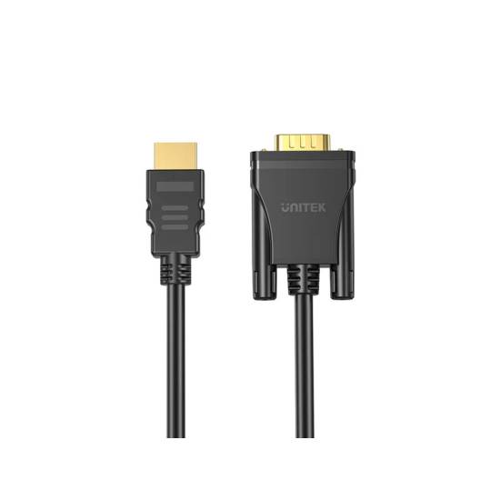 Kabel HDMI -> VGA FullHD 1080p 60Hz 2m Unitek V1185A01