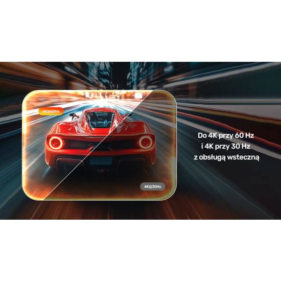 Przełącznik KVM HDMI 2.0 x2 USB 3.0 x4 Unitek V1309AGY01-EU