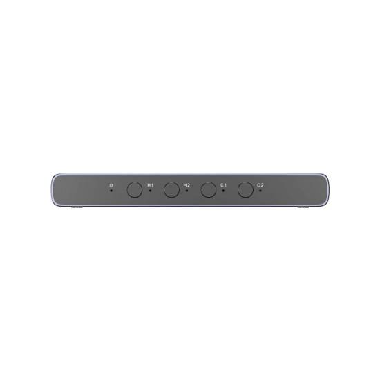 Przełącznik HDMI x2 USB-C x2 4K@60Hz Unitek V1313AGY01-EU