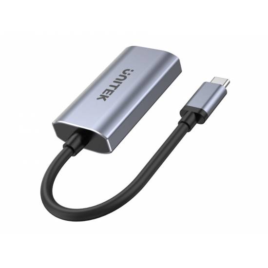 Adapter USB-C -> HDMI 2.1 aluminium 8K Unitek V1414A