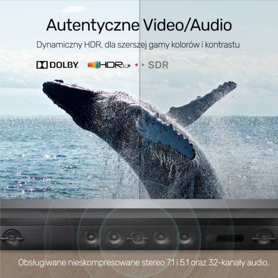 Adapter USB-C -> HDMI 2.1 aluminium 8K Unitek V1414A