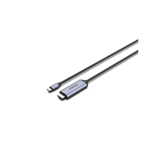 Kabel USB-C -> HDMI 8K USB 4 HDR10+ HDCP 2.3 1.8m Unitek V1423BGY01