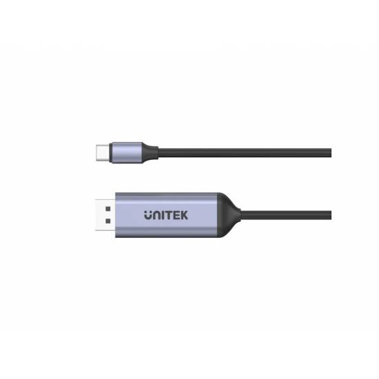Kabel USB C -> DisplayPort 1.4 8K 60Hz 1,8m Unitek V1423C