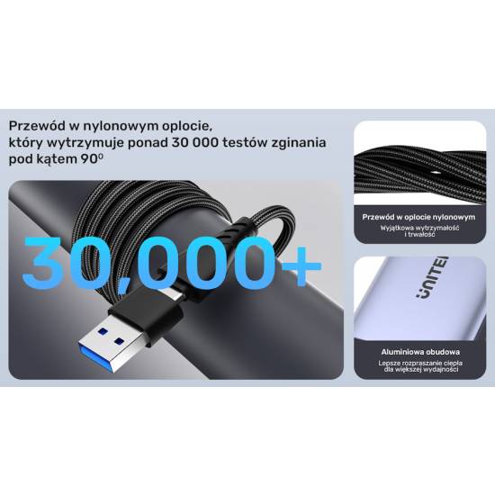 Adapter USB-C/A -> 2x HDMI FullHD MST Unitek V1427A01