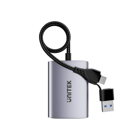 Adapter USB-C/A -> 2x HDMI FullHD MST Unitek V1427A01