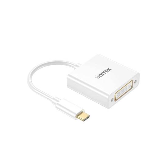 Adapter USB-C -> DVI 1080P@60Hz 60Hz Unitek V1429A01