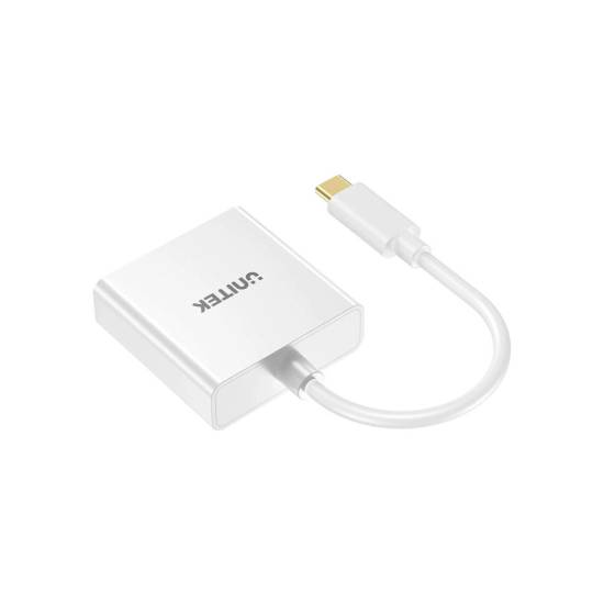 Adapter USB-C -> DVI 1080P@60Hz 60Hz Unitek V1429A01