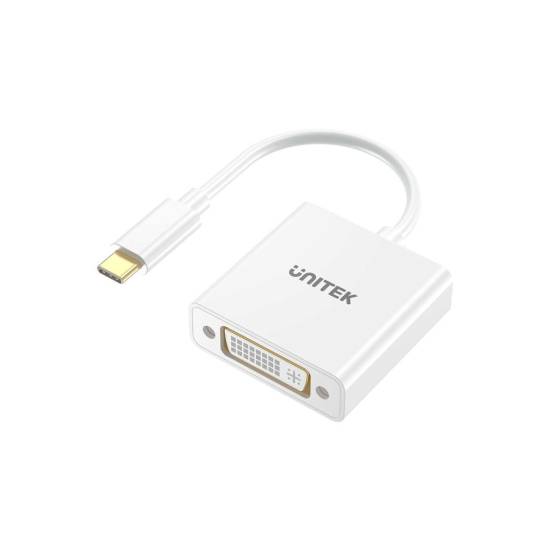 Adapter USB-C -> DVI 1080P@60Hz 60Hz Unitek V1429A01