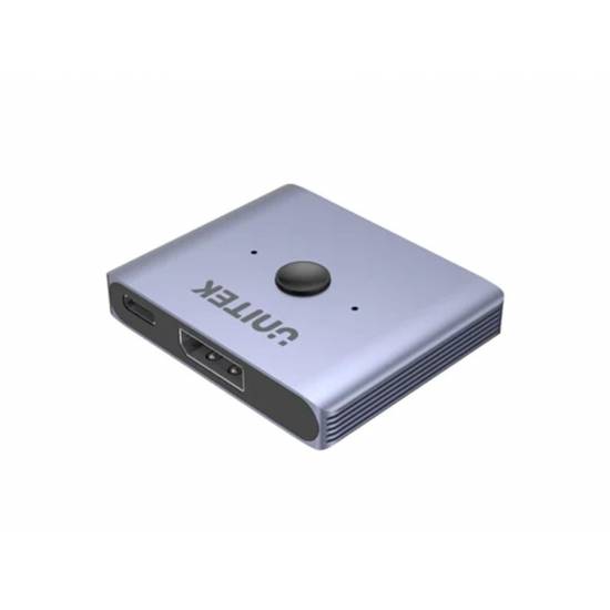 Przełącznik DisplayPort 1.4 8K dwukierunkowy x2 Unitek V1609A