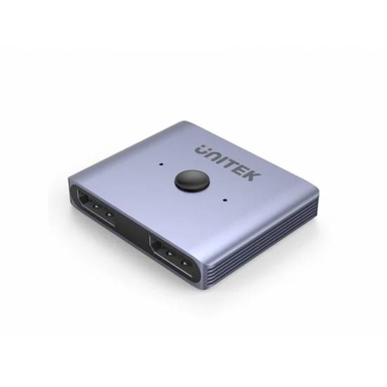 Przełącznik DisplayPort 1.4 8K dwukierunkowy x2 Unitek V1609A