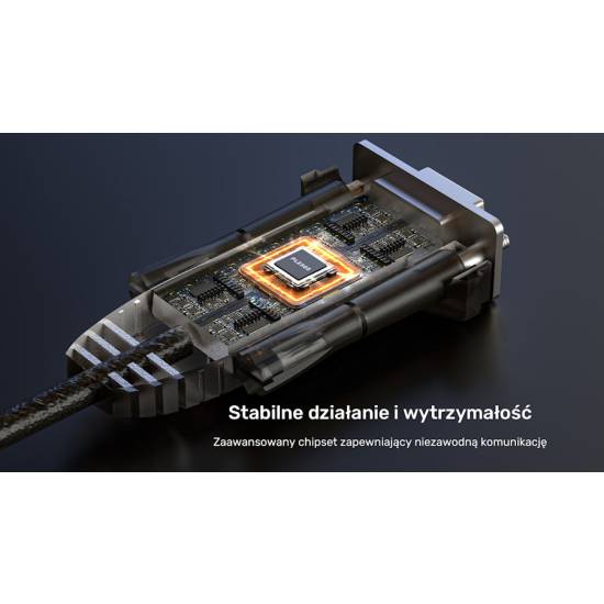 Konwerter USB 2.0 -> RS-232 Unitek Y-1105D01