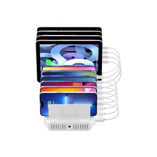 Stacja ładująca 10x USB 2.4A 60W Unitek Y-2190D01-EU
