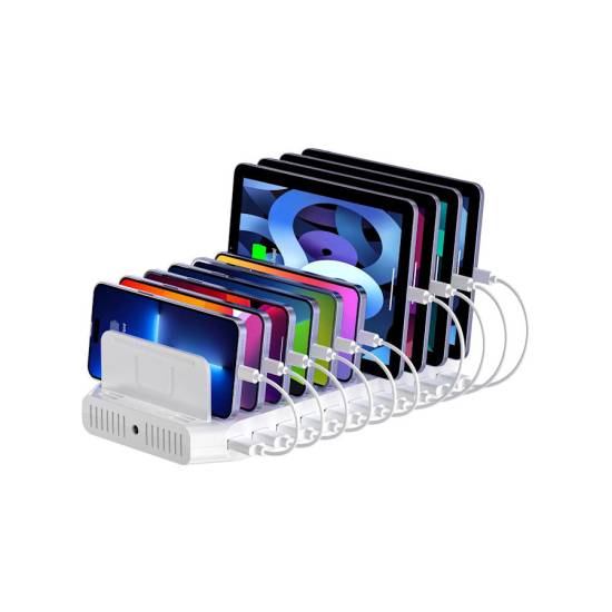 Stacja ładująca 10x USB 2.4A 60W Unitek Y-2190D01-EU